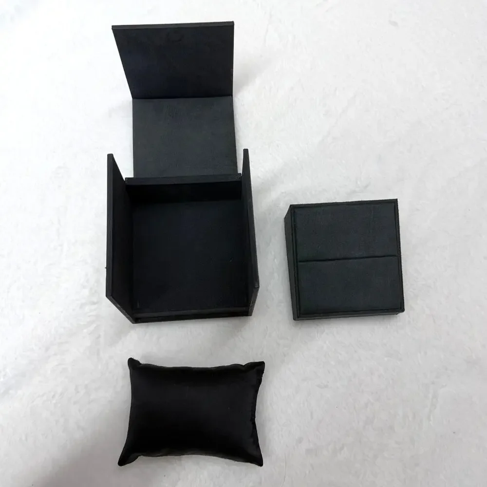 DAVID YURMAN‎ Black Empty Jewelry Ring/Bracelet Gift Display Box with Pillow